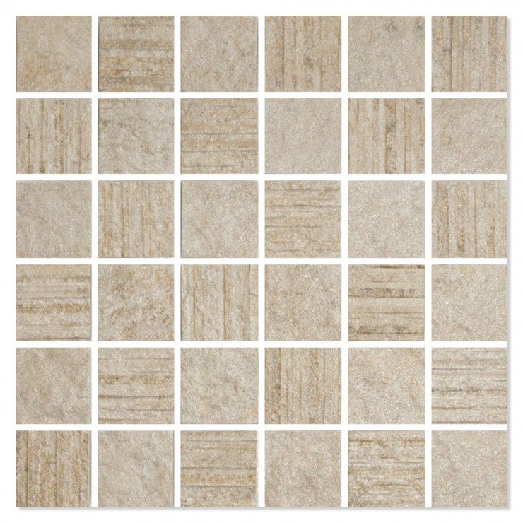 Mosaik Klinker Kiev Beige Mat 32x32 (5x5) cm-1